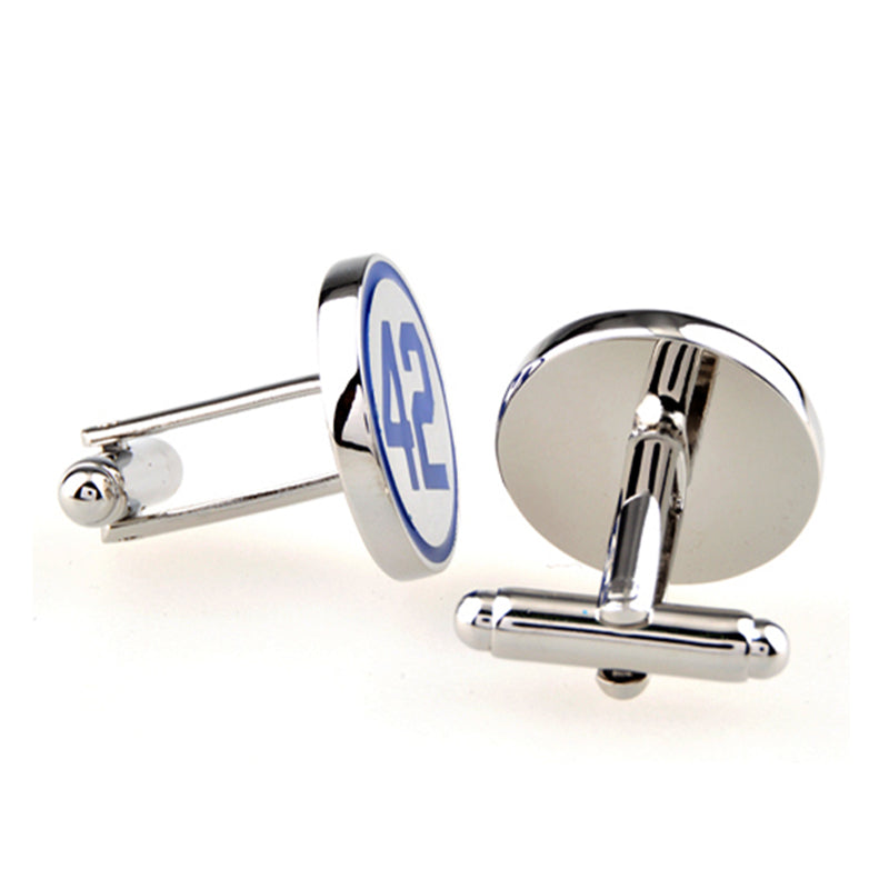 Sports Technology Enamel Dropping Glue Cufflinks