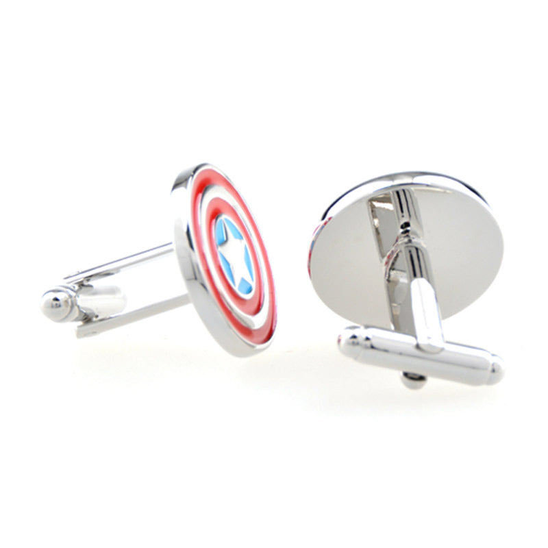 Sports Technology Enamel Dropping Glue Cufflinks