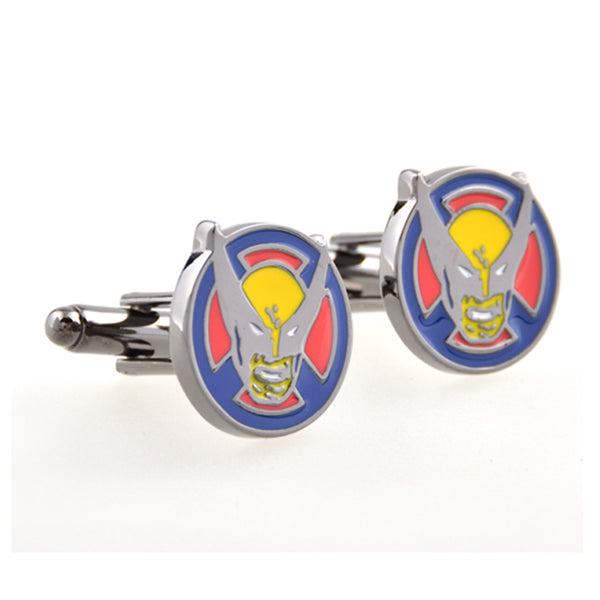 Movies Gambling Enamel Dropping Glue Cufflinks