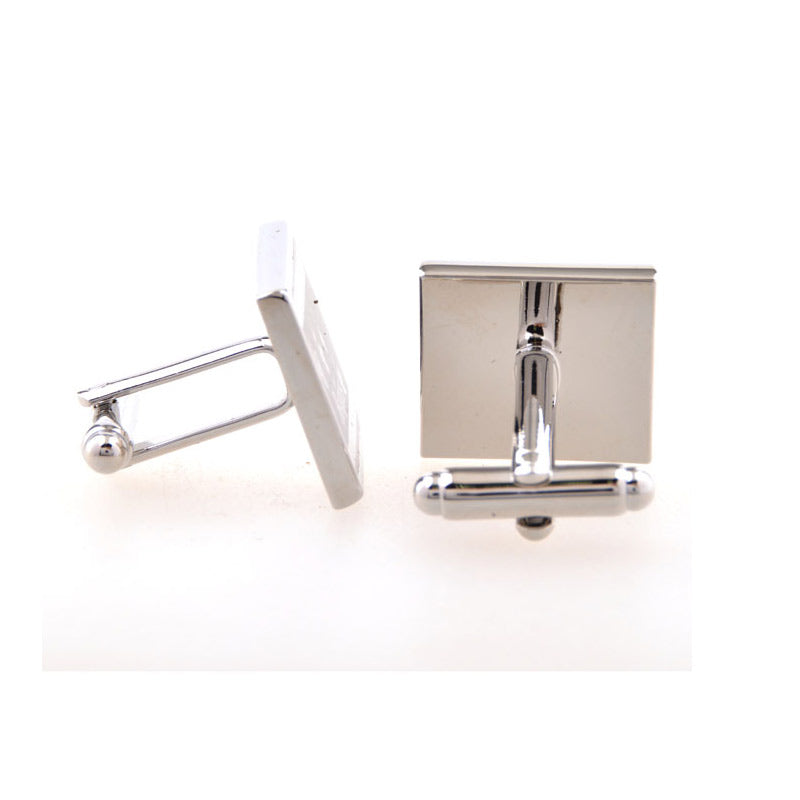 Movies Gambling Enamel Dropping Glue Cufflinks