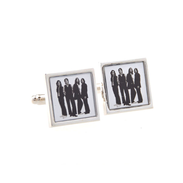 Movies Gambling Enamel Dropping Glue Cufflinks