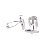 Interesting Skull Plain Colour Metal Cufflinks