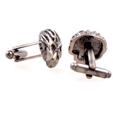 Interesting Skull Plain Colour Metal Cufflinks