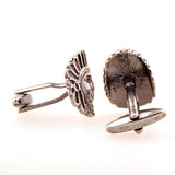 Interesting Skull Plain Colour Metal Cufflinks