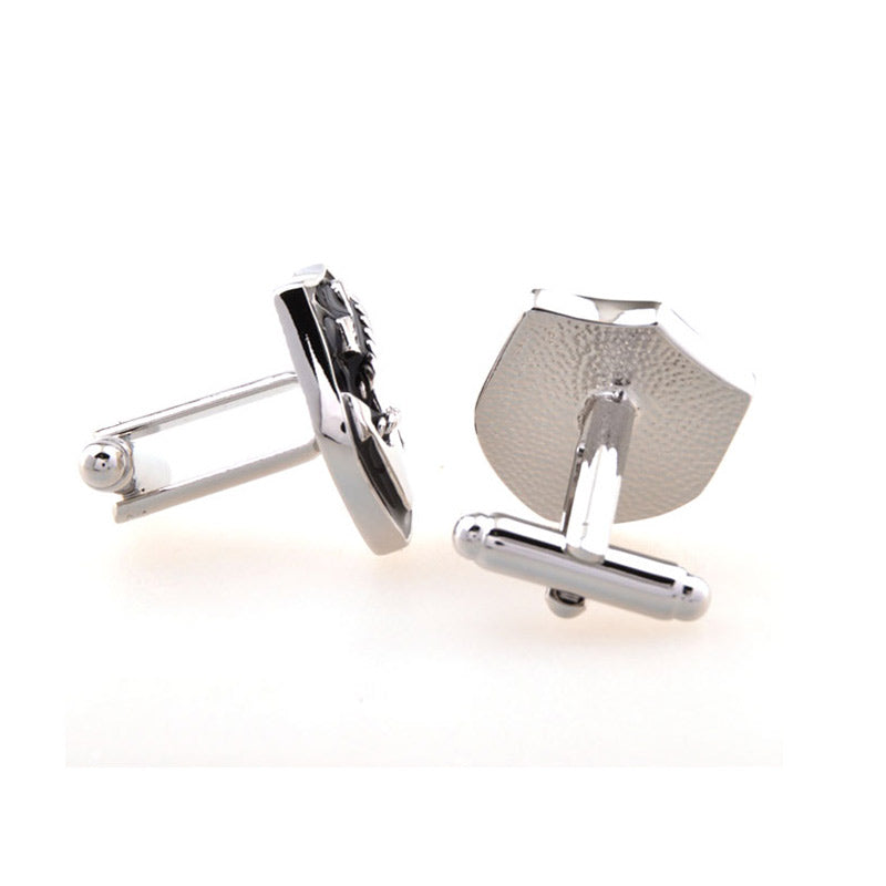 Enamel Dropping Glue Cufflinks