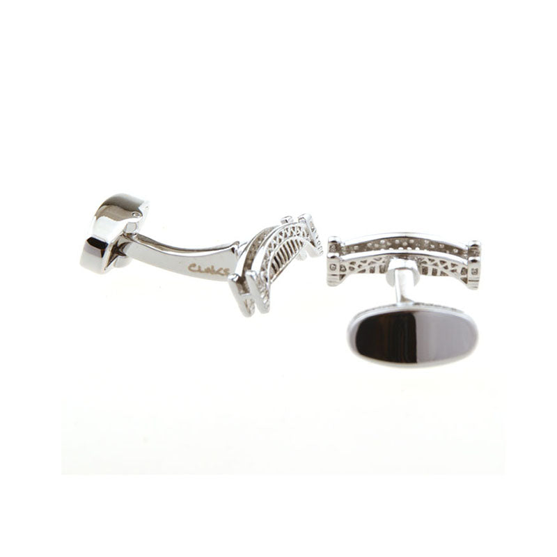 Plain Colour Metal Cufflinks