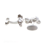 Car Logo Traffic Plain Colour Metal Cufflinks