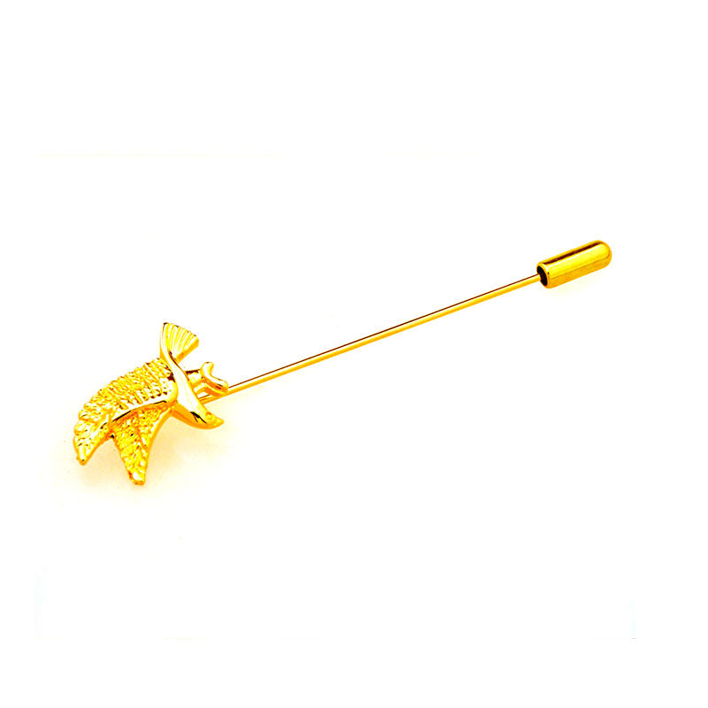 Animals Plants Plain Colour Metal Brooch