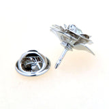 Festivals Wedding Reception Plain Colour Metal Brooch